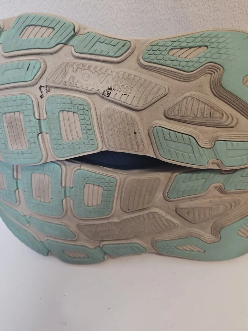 Hoka One One Bondi 7 Men's Sneakers Real Teal Outer Space Sz 10.5 1110518 RTOS